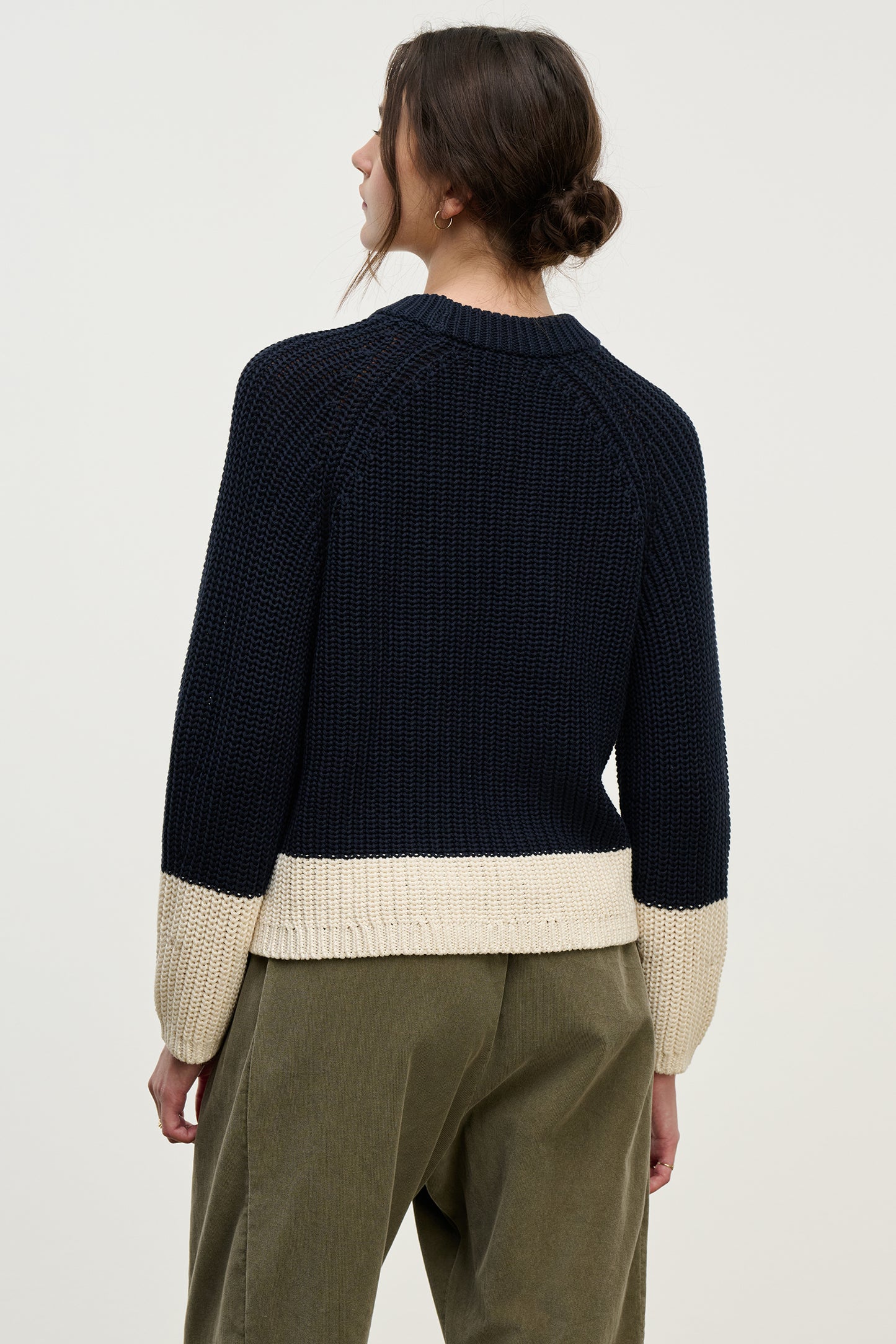 SHAY SWEATER IN NAVY