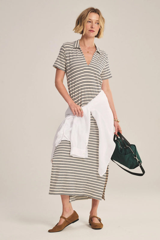 CORIN DRESS IN NAVY