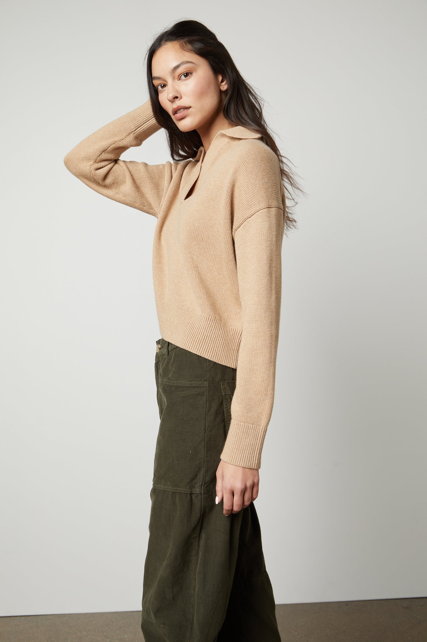 LUCIE TOP IN CAMEL