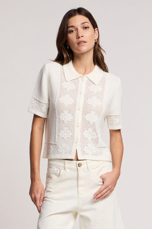 ROSEMOND CARDIGAN IN CREAM