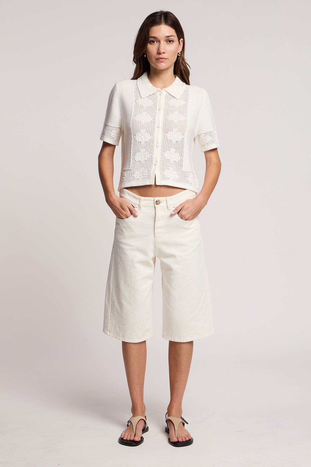 ROSEMOND CARDIGAN IN CREAM