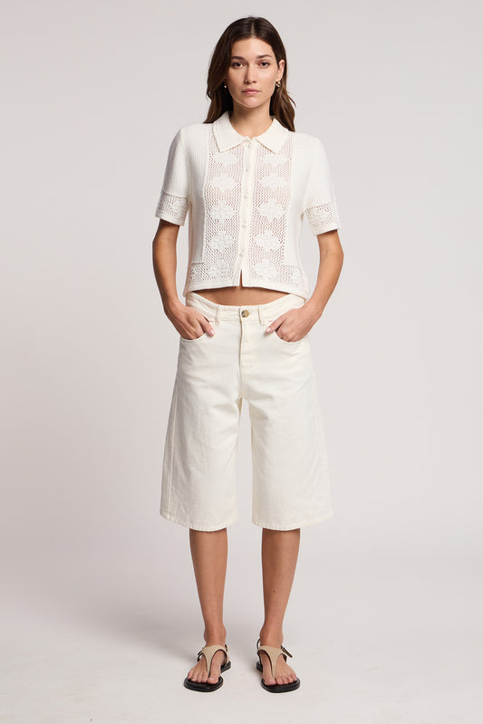 ROSEMOND CARDIGAN IN CREAM