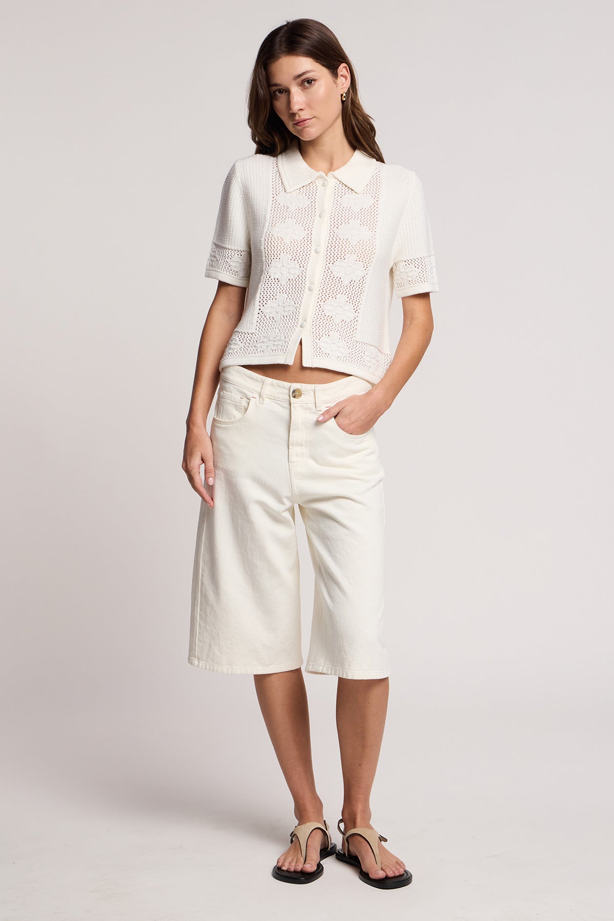 ROSEMOND CARDIGAN IN CREAM