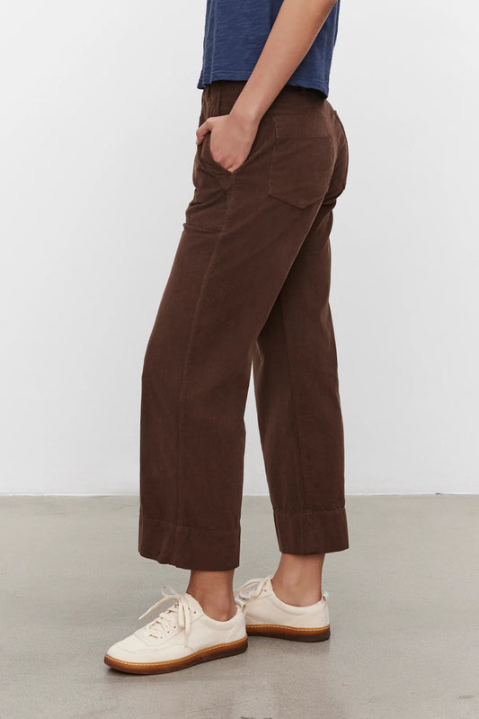 VERA TROUSERS IN BARK