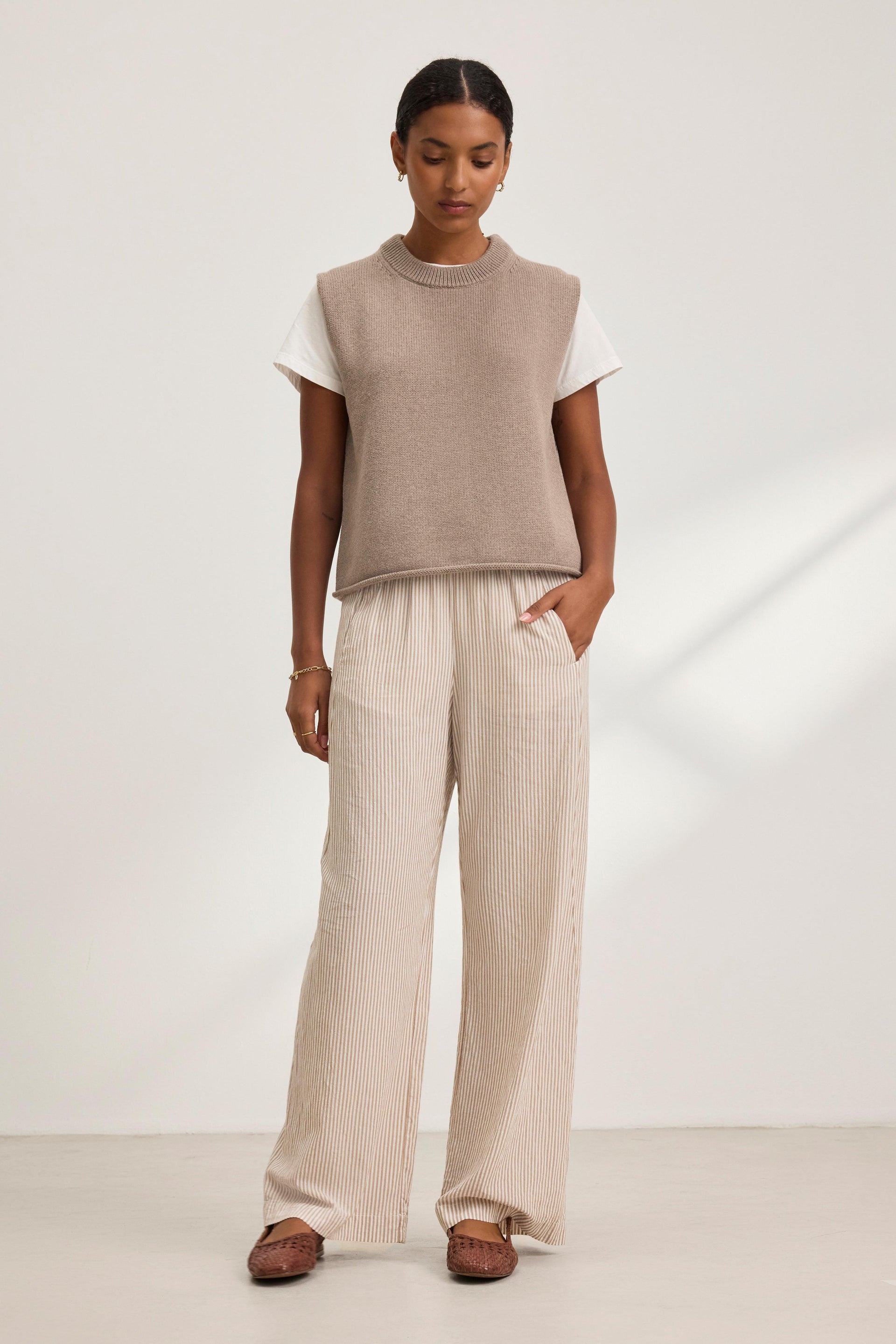 KELLY TROUSER OATMEAL