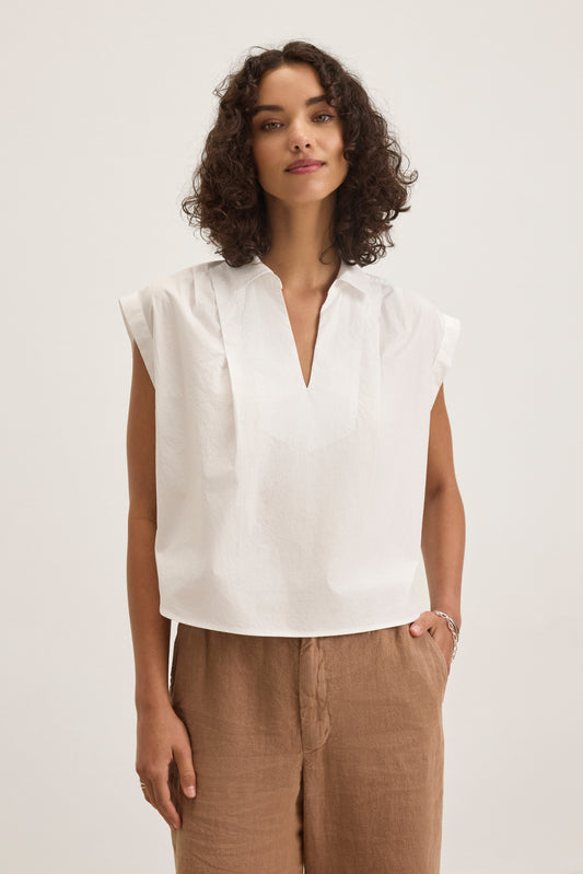 FLORENCE TOP IN WHITE