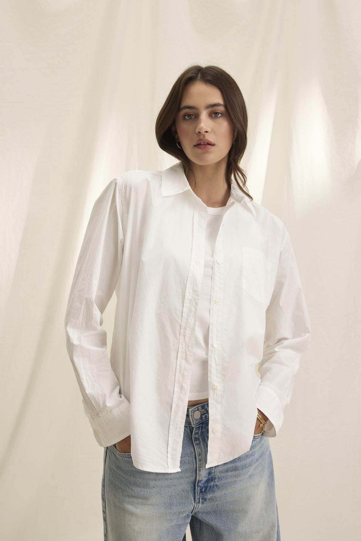 GRACE SHIRT IN WHITE