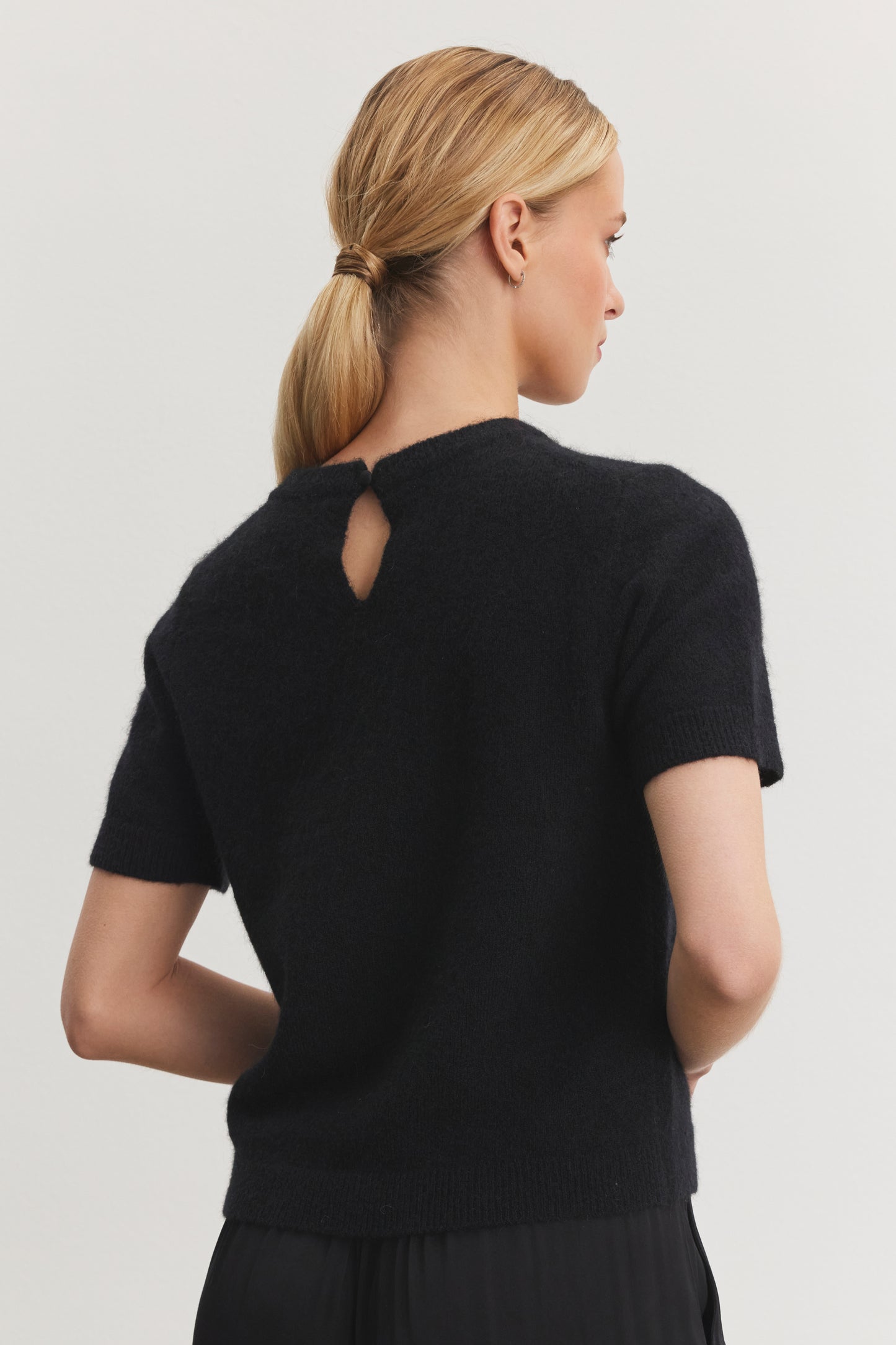 LAYTON KNIT TOP IN BLACK