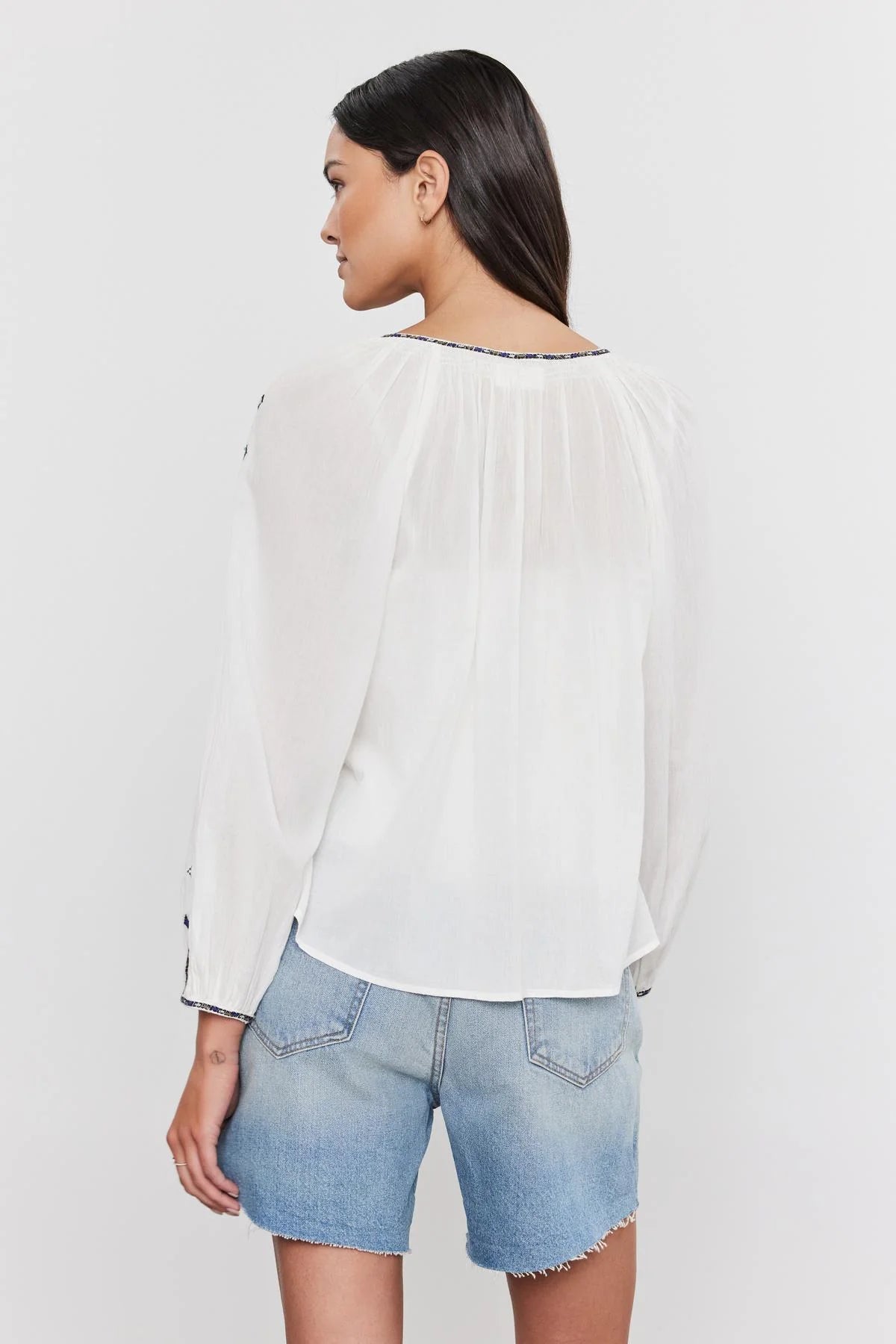 TINA TOP IN WHITE