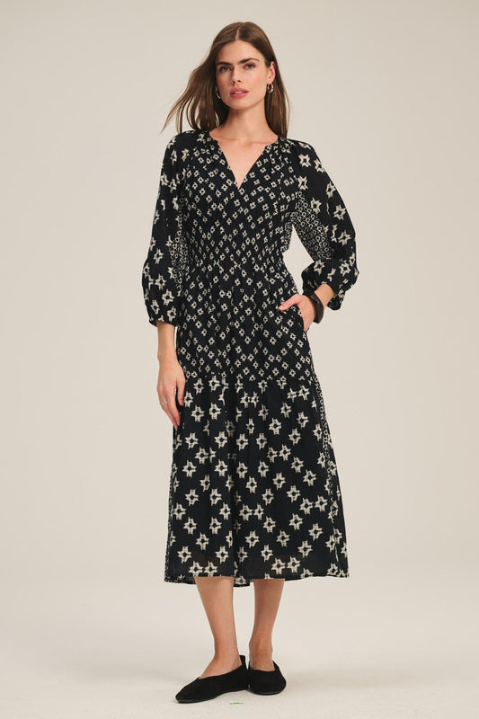 ELEN DRESS IN MIDNIGHT