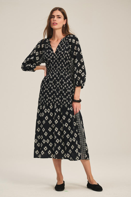 ELEN DRESS IN MIDNIGHT