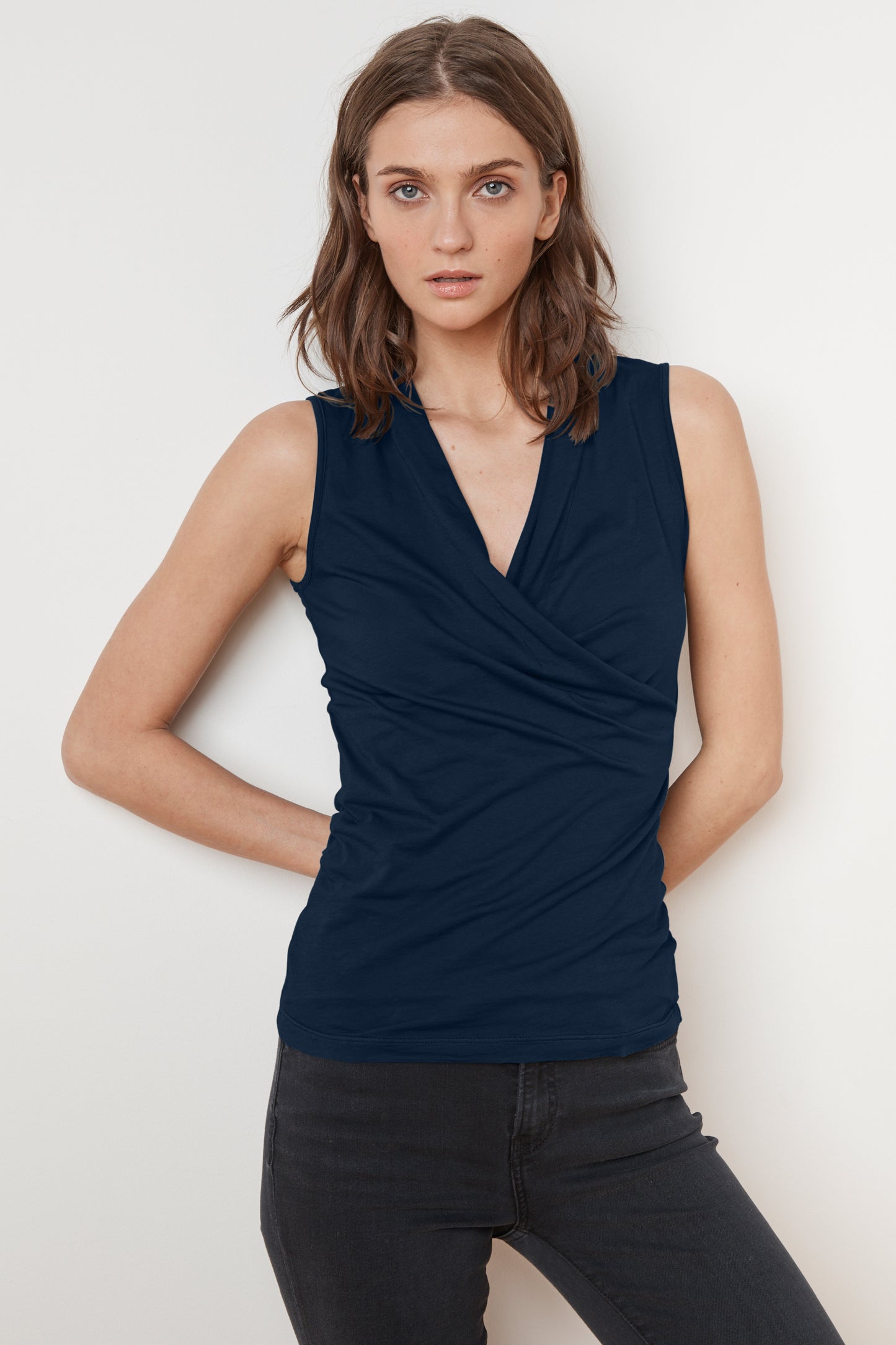 ADELISE TOP IN MIDNIGHT