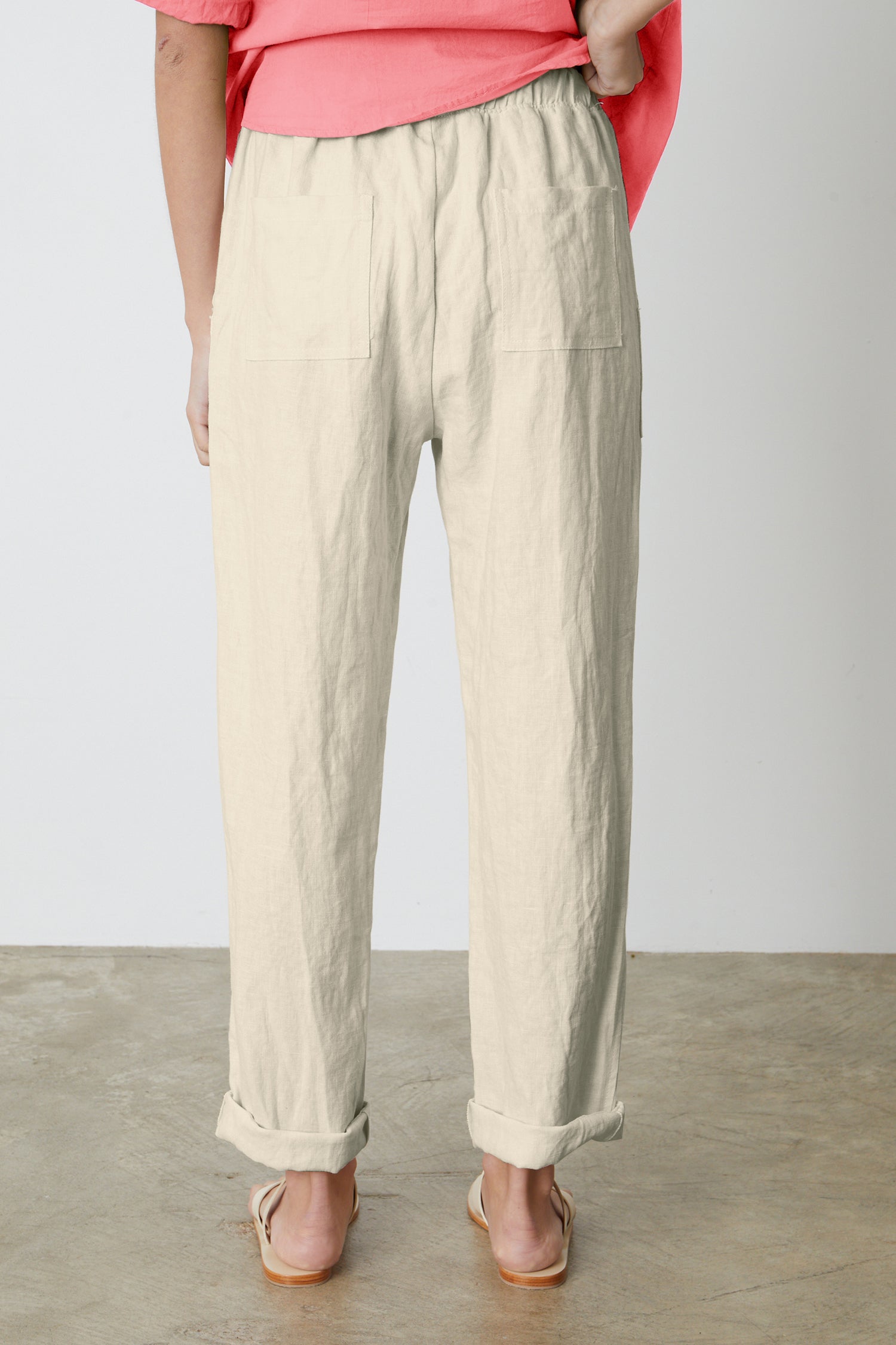 SUNSEA 20ss linen wide straight pants - スラックス