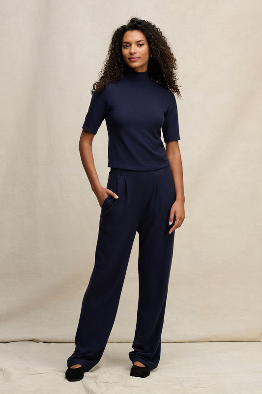 ELIYA TROUSER IN NAVY