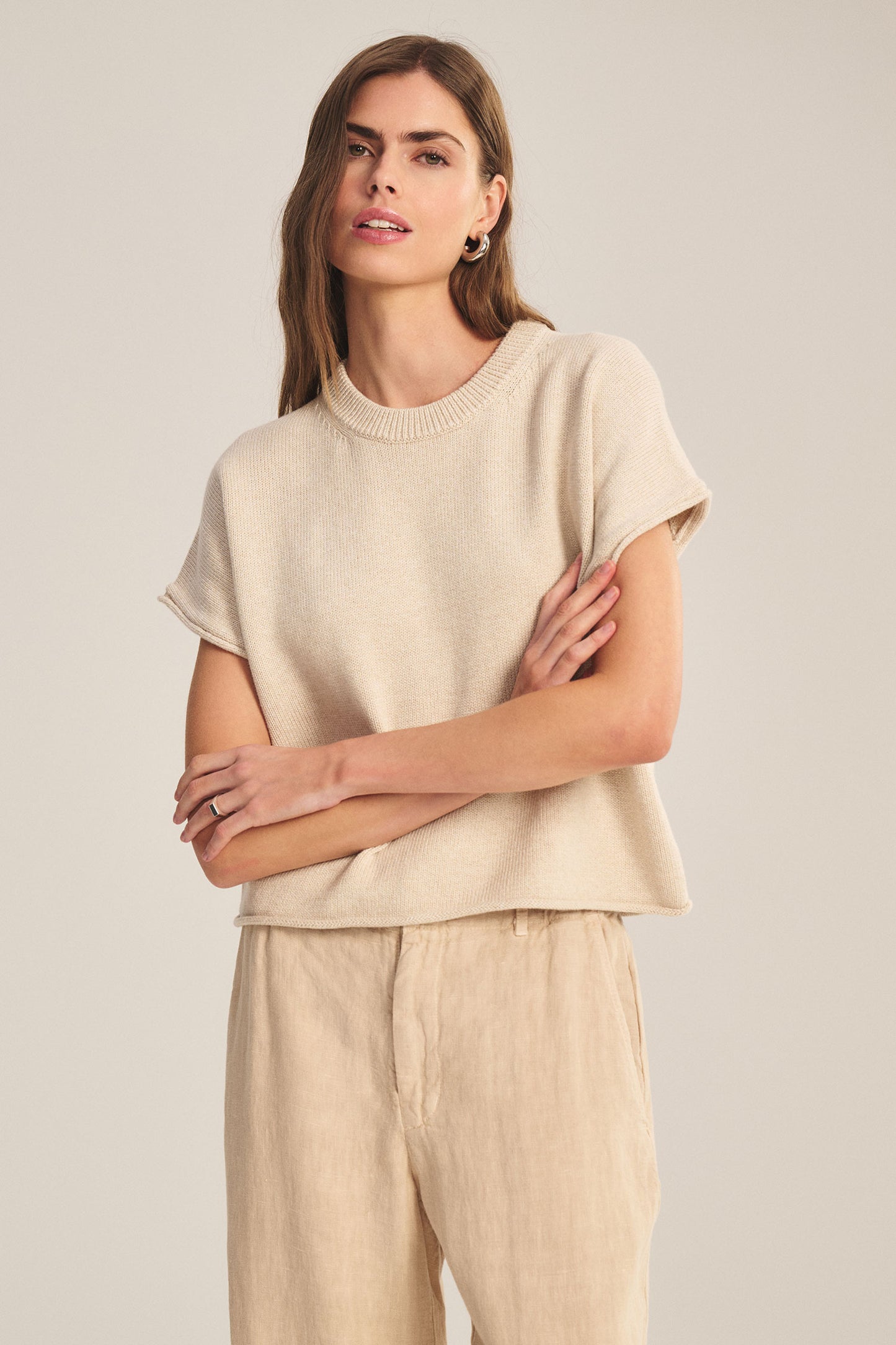 KEENY SWEATER IN OAT