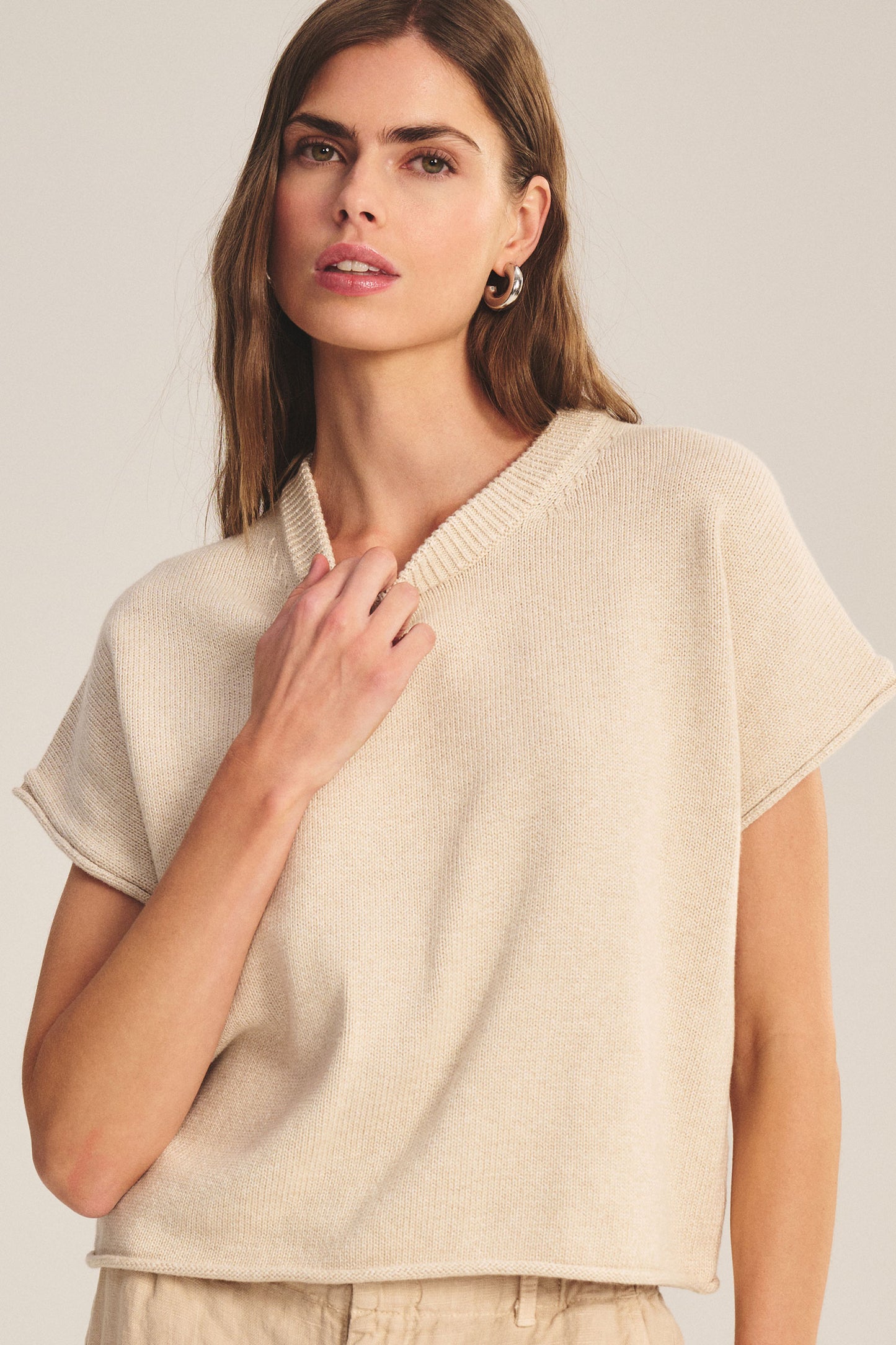 KEENY SWEATER IN OAT