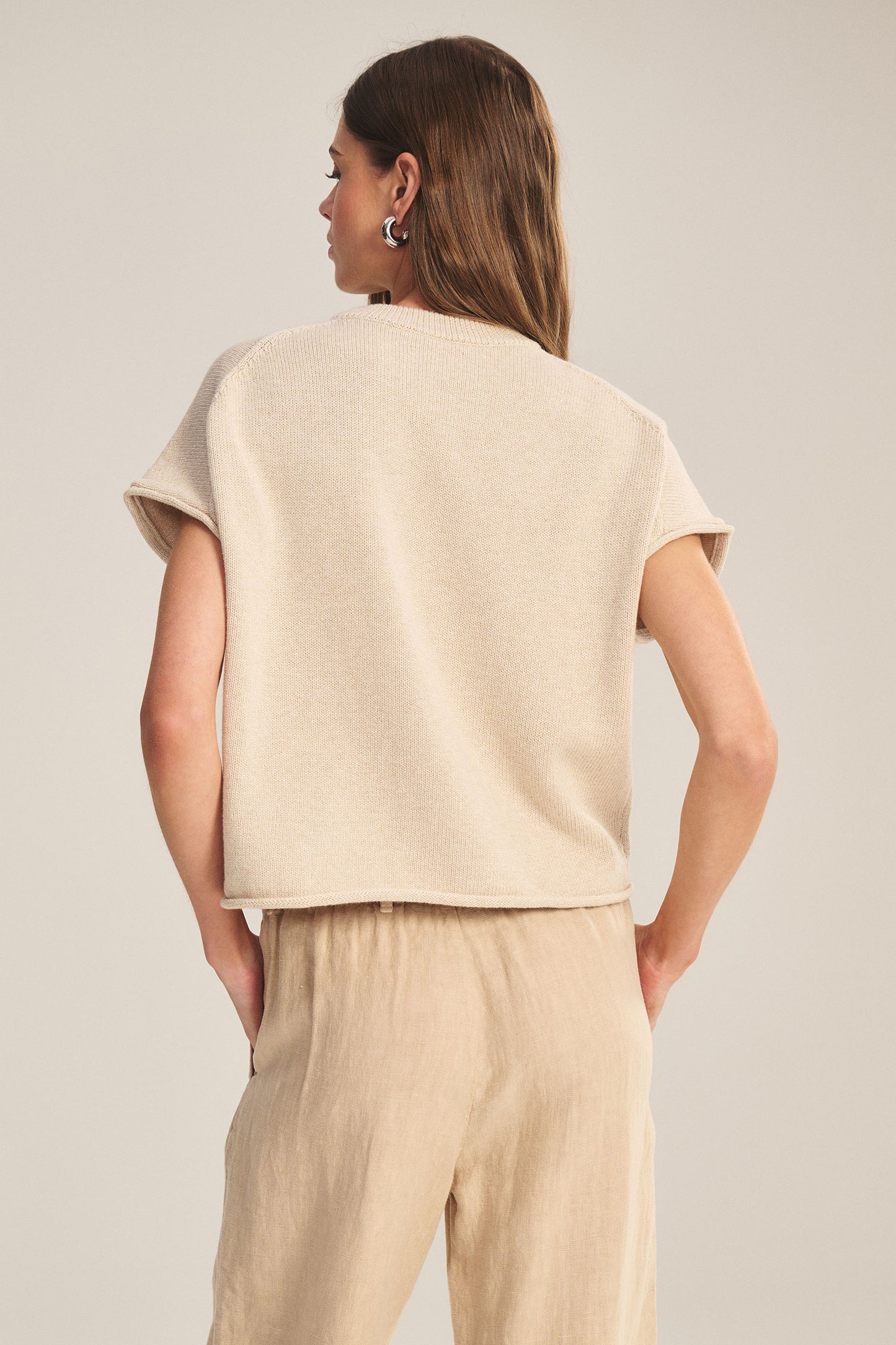 KEENY SWEATER IN OAT