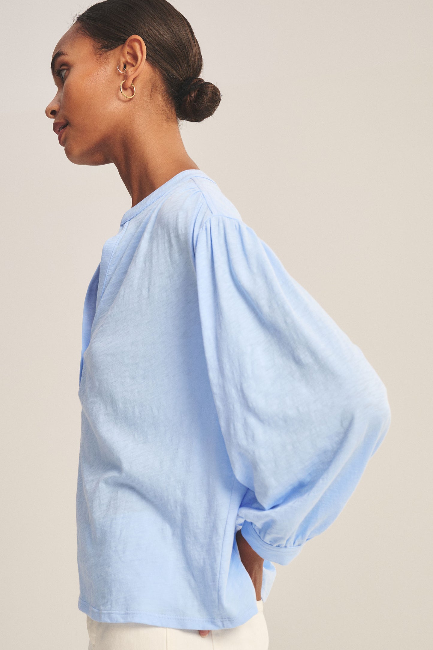 KNOX BLOUSE IN SAILBOT