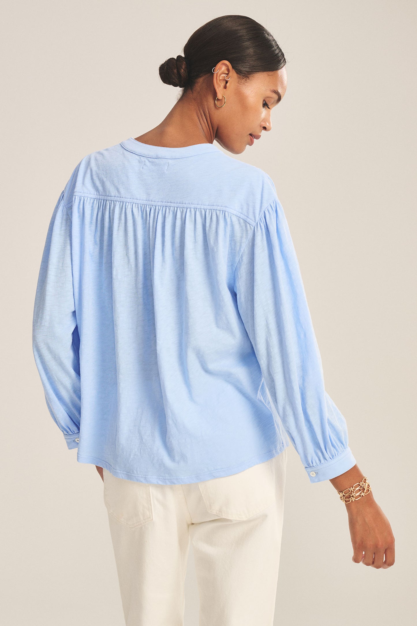 KNOX BLOUSE IN SAILBOT