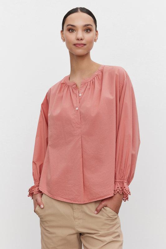 JACOBA TOP IN ROSEBERRY