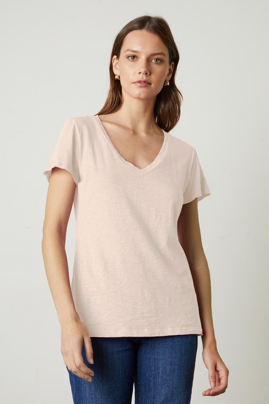 LILITH COTTON T-SHIRT IN PUFF