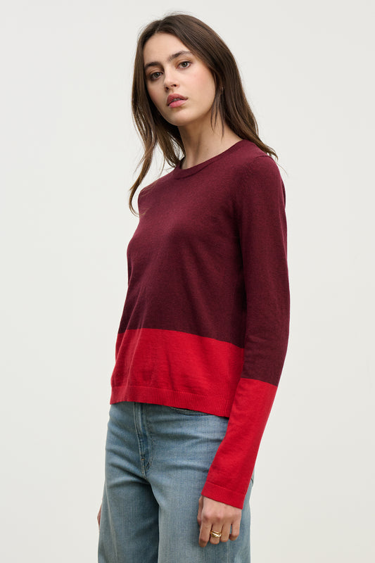 ROXY SWEATER IN SYRAH