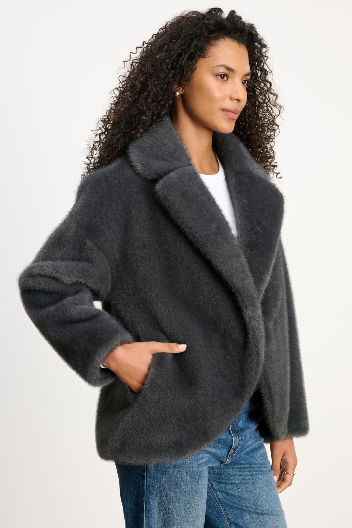 CAROYLN JACKET IN SLATE