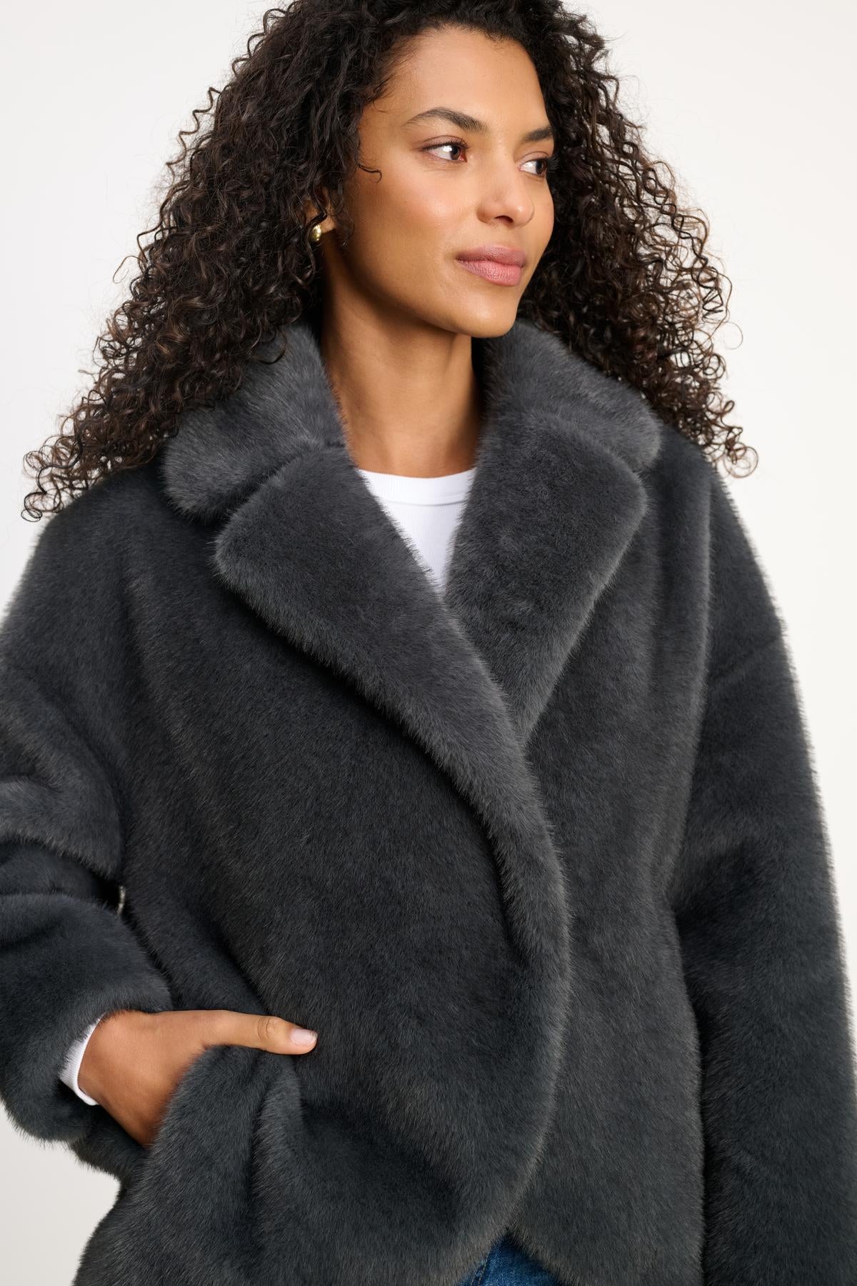 CAROYLN JACKET IN SLATE