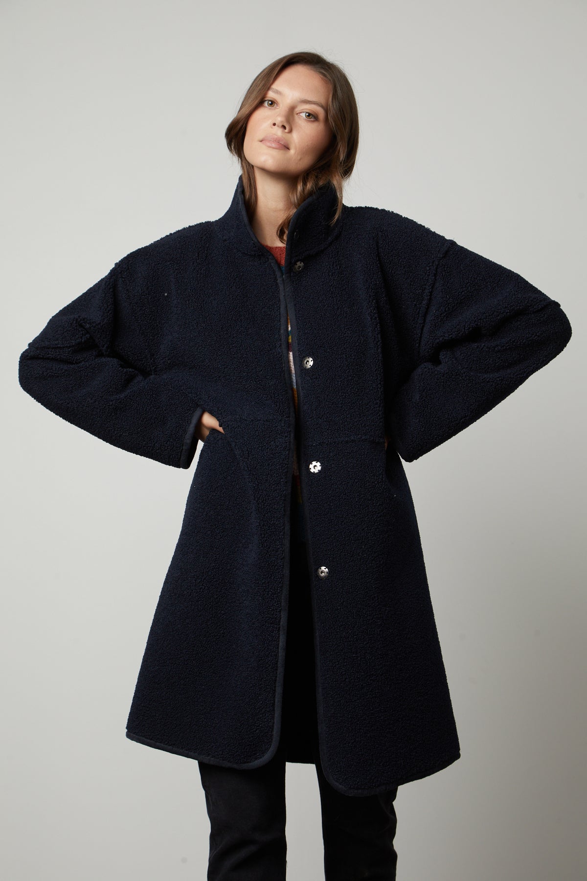 CARA SHERPA REVERSIBLE JACKET