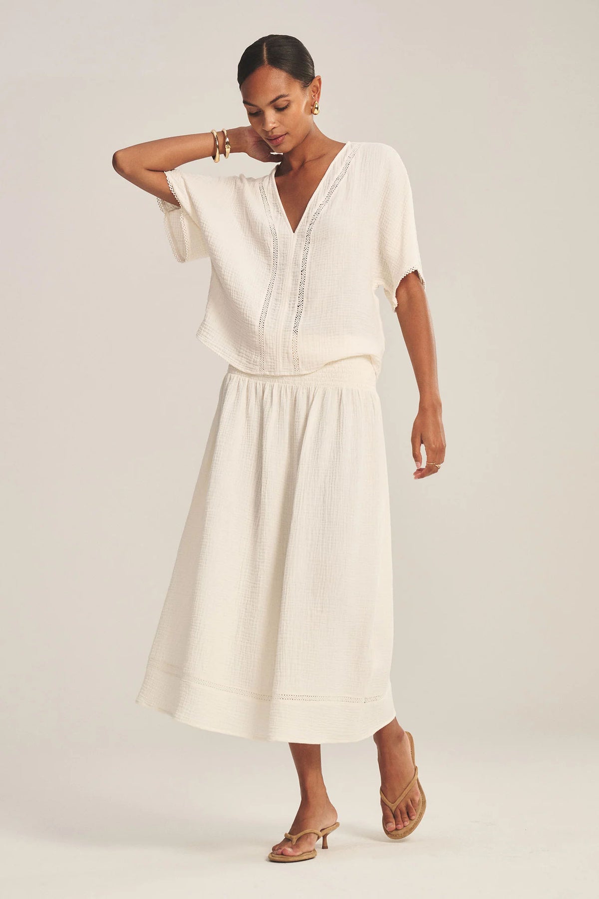 MAZIE SKIRT COCONUT
