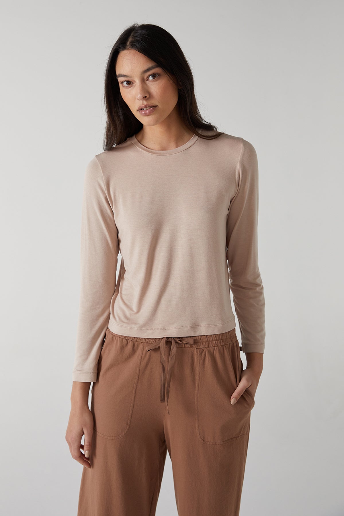 PACIFICA TEE IN NUDE