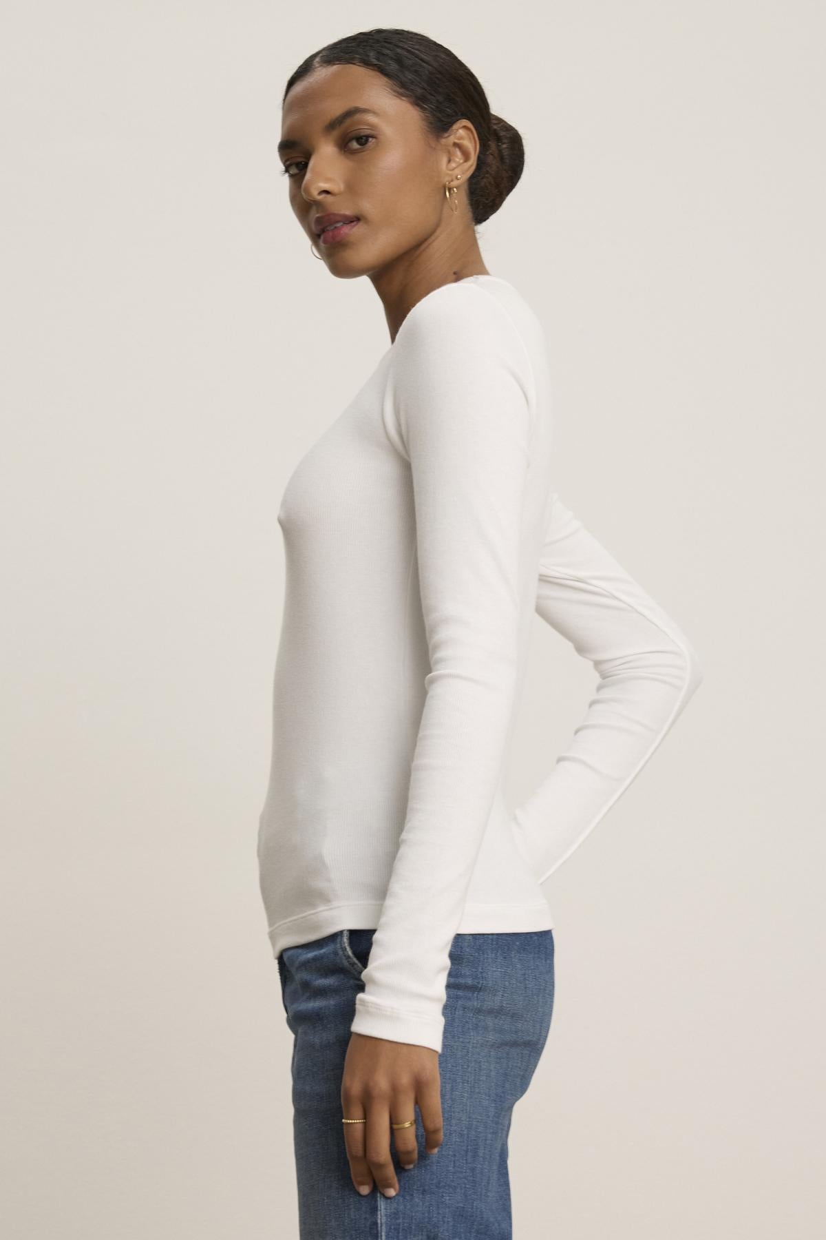 CAMINO TOP IN WHITE