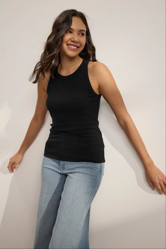 CRUZ TANK TOP IN BLACK