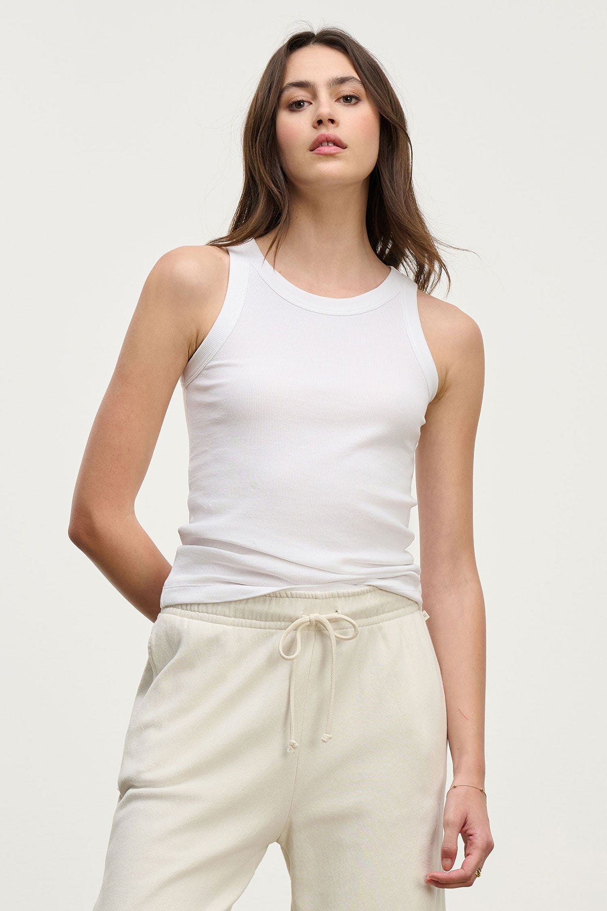 CRUZ TANK TOP IN WHITE