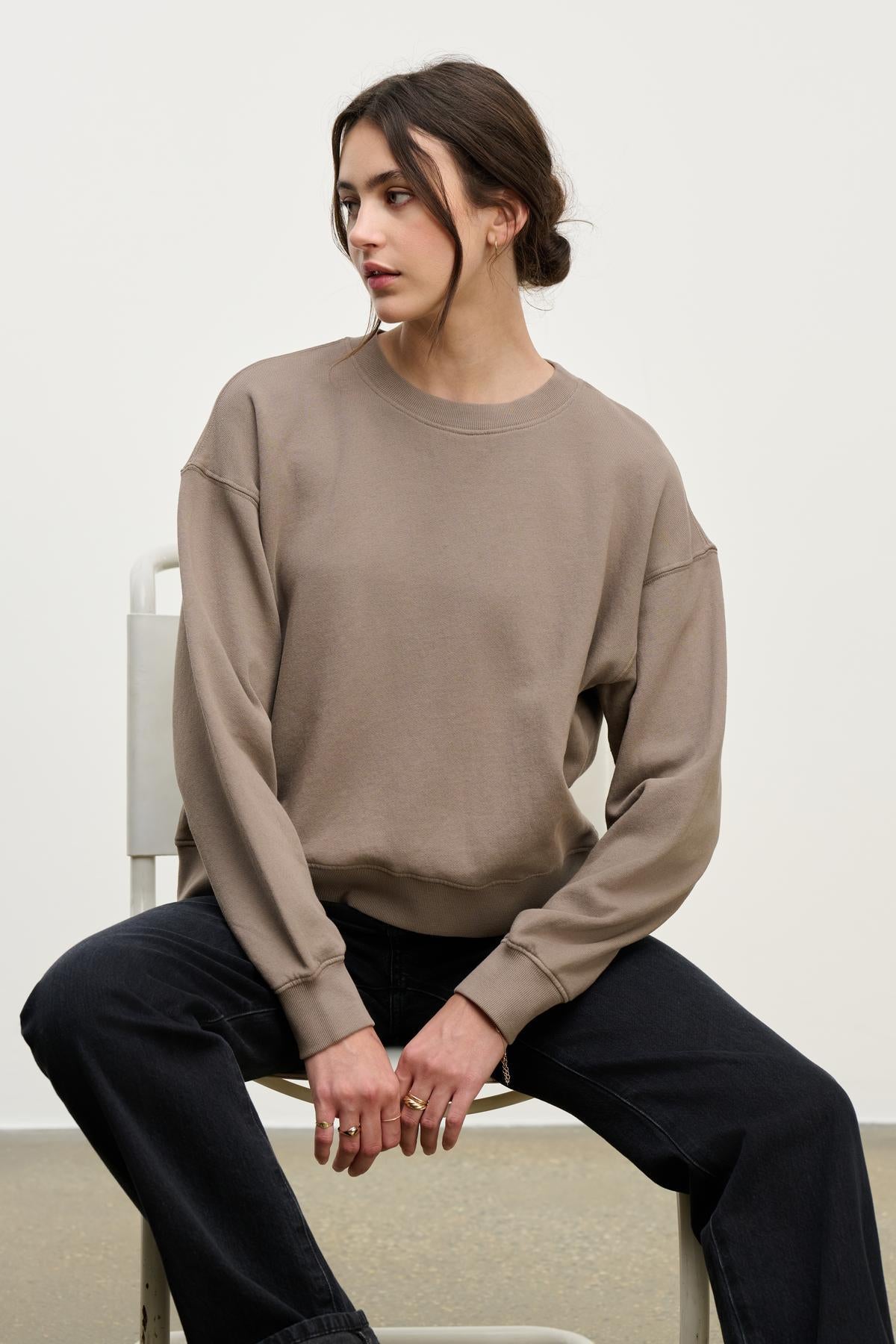 YNEZ SWEATER IN SYCAMORE