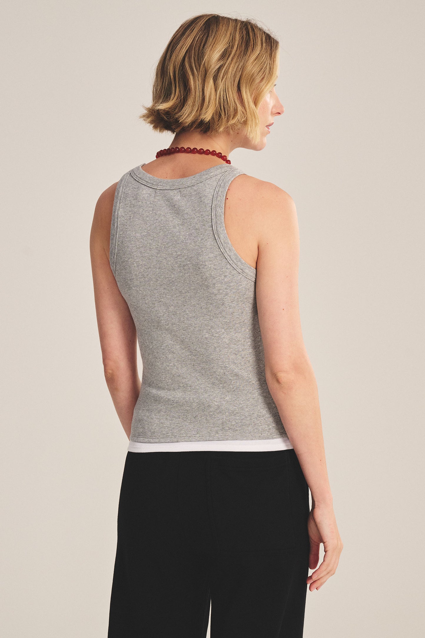 ORION TANK TOP IN HEATHER GREY