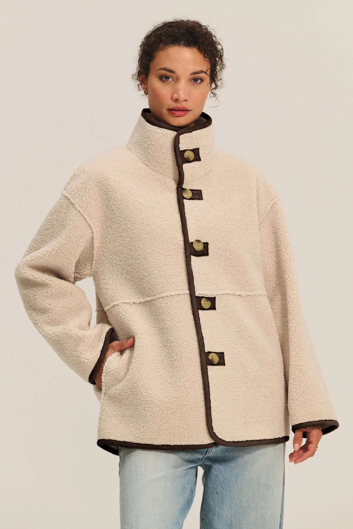 SHONA JACKET IN ESPRESSO