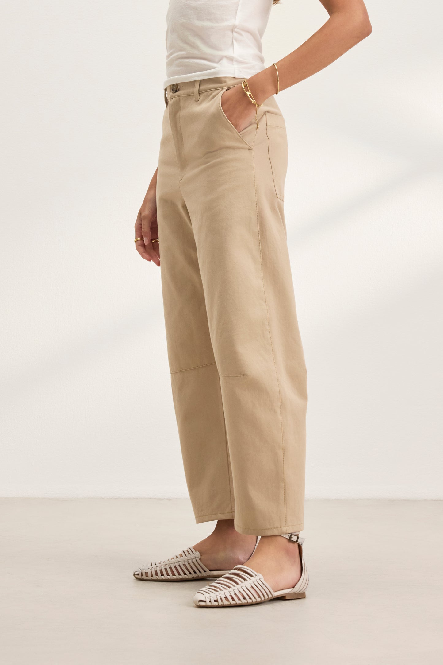 ALEXIS PANT IN KHAKI