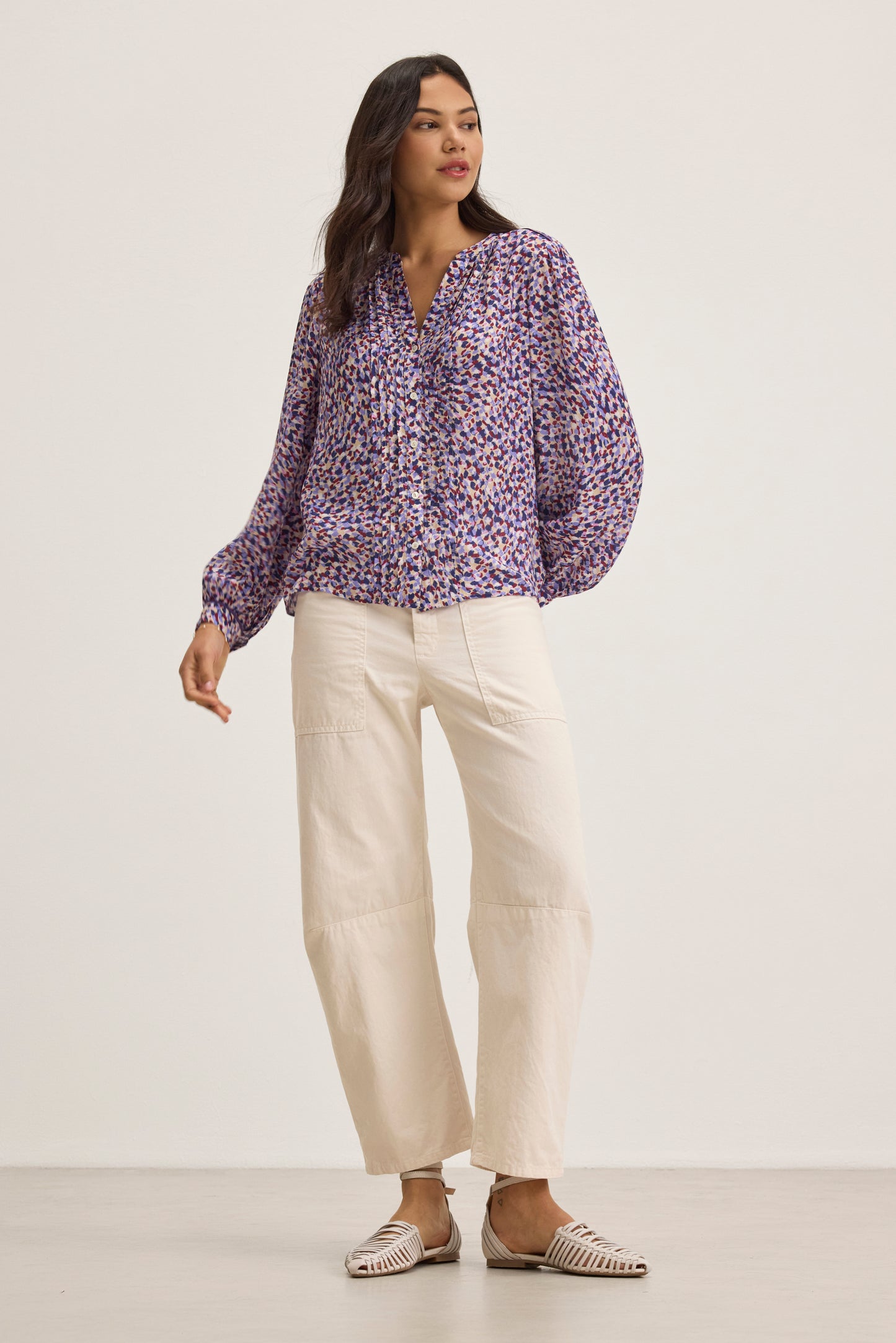 BRYLIE TROUSER IN BISQUE