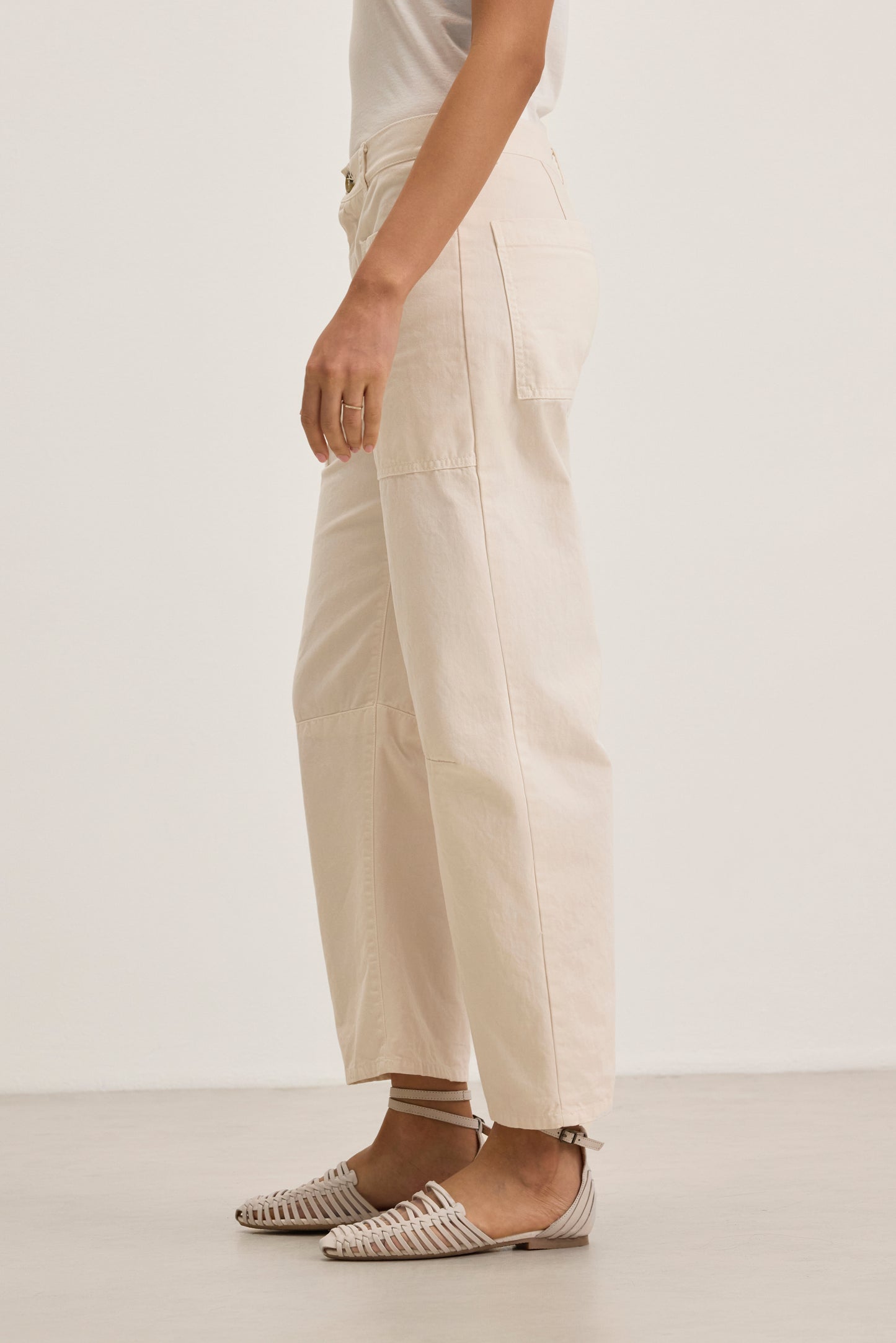 BRYLIE TROUSER IN BISQUE