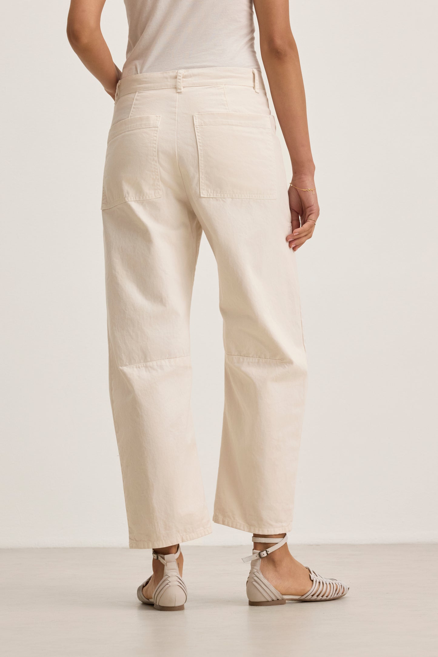 BRYLIE TROUSER IN BISQUE