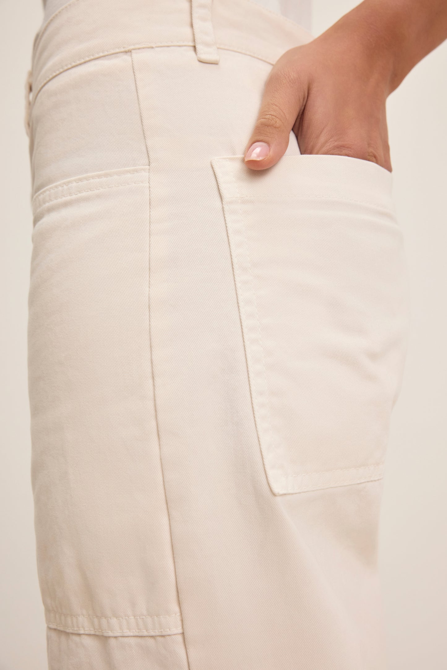 BRYLIE TROUSER IN BISQUE