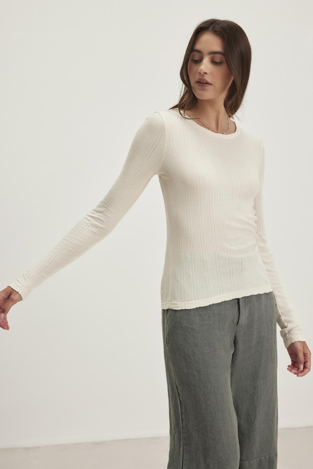 MAURI TOP IN WHITE