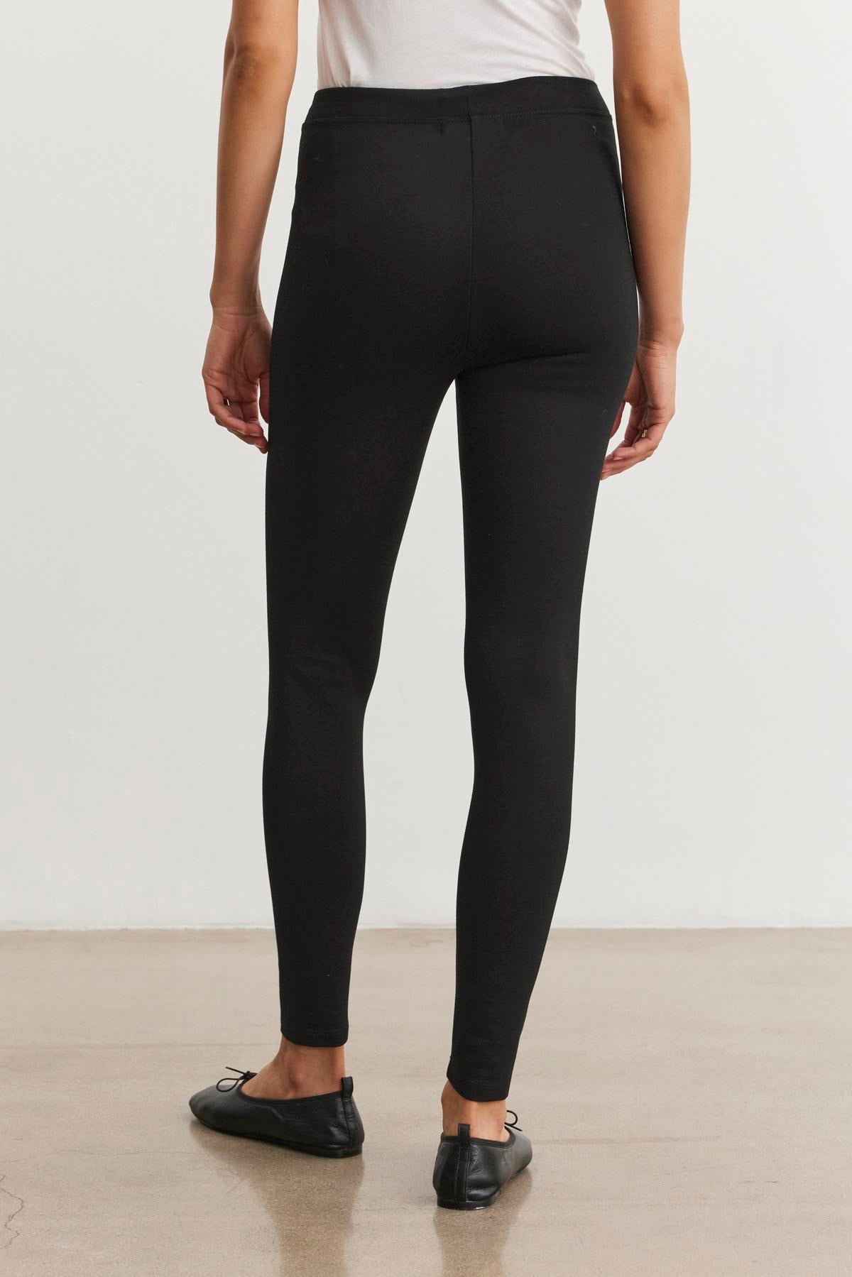 JILLETTE PONTE LEGGING IN BLACK