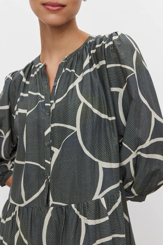 JOHANNA DRESS AIRBRUSH