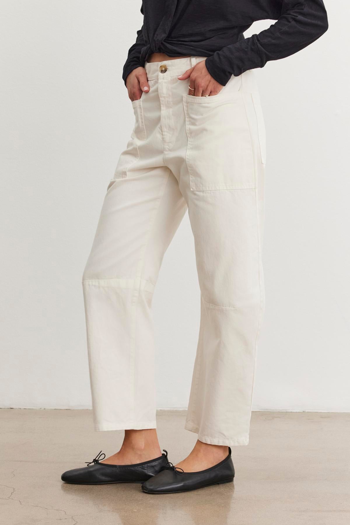 BRYLIE WOMENS PANT IN IVORY