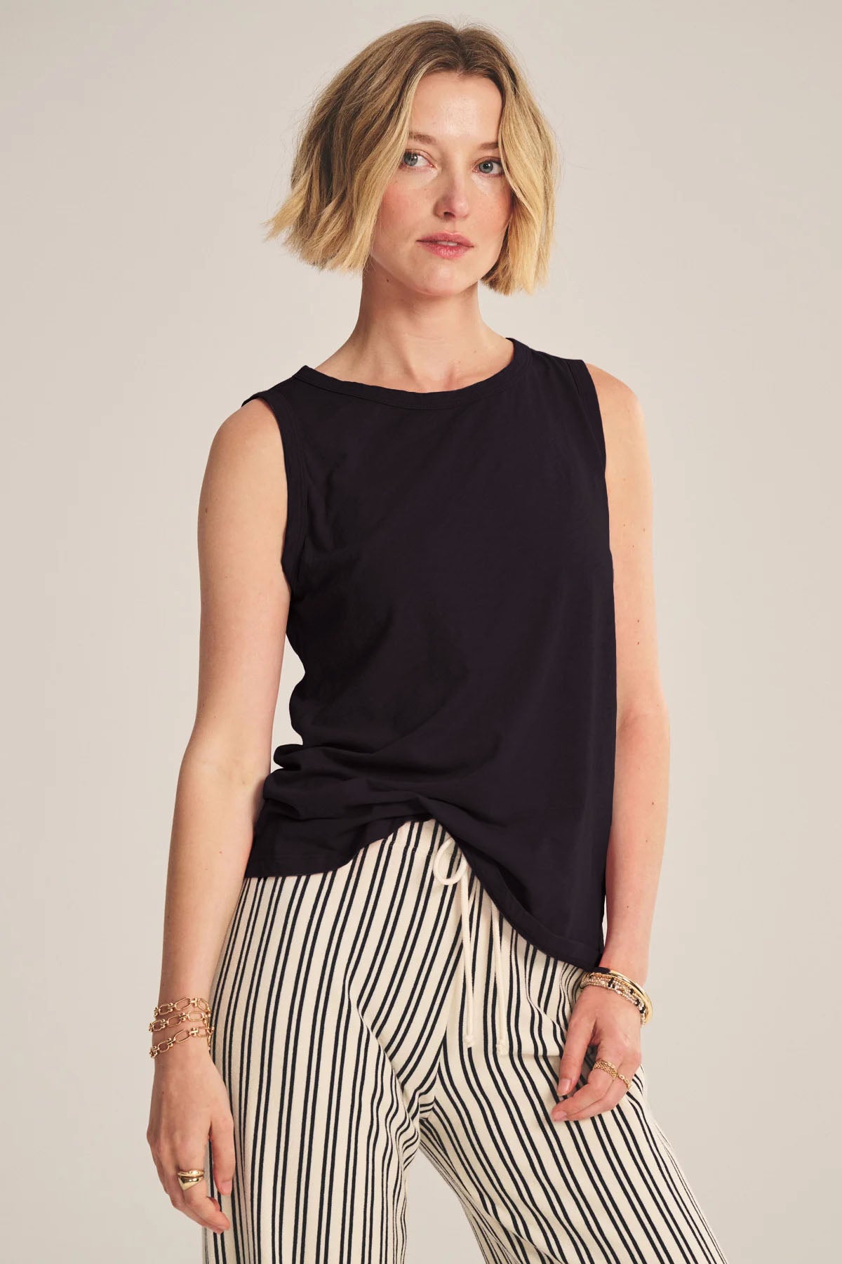 TAURUS COTTON SLUB TOP