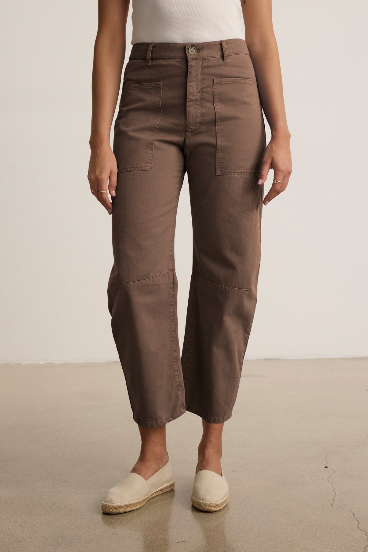 BRYLIE TROUSER CHOCOLATE