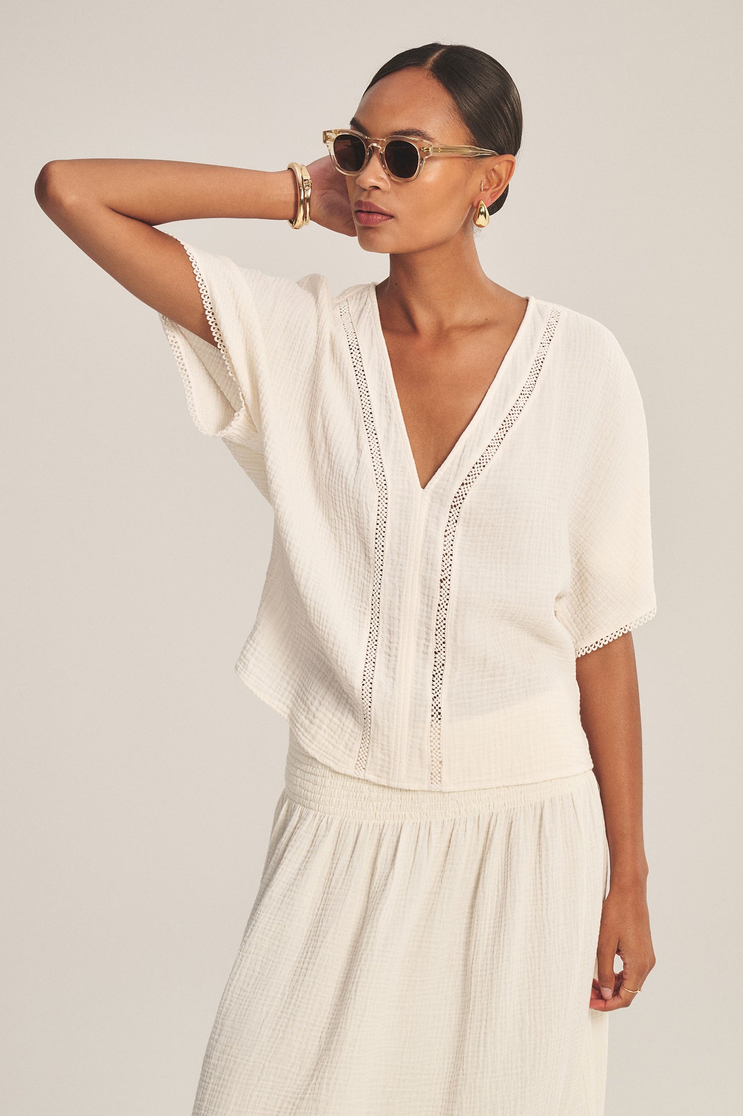 VERNA TOP IN COCONUT