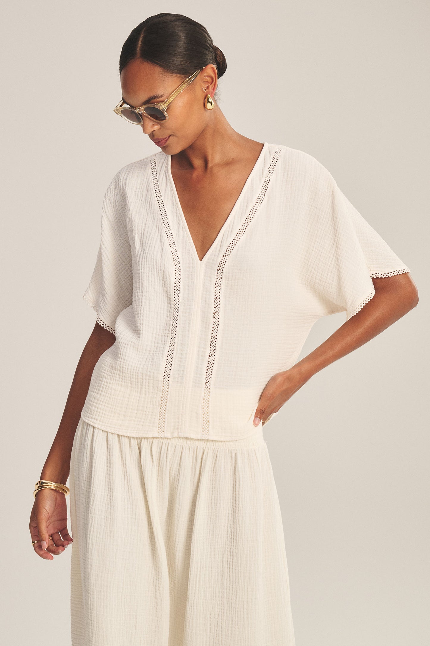 VERNA TOP IN COCONUT